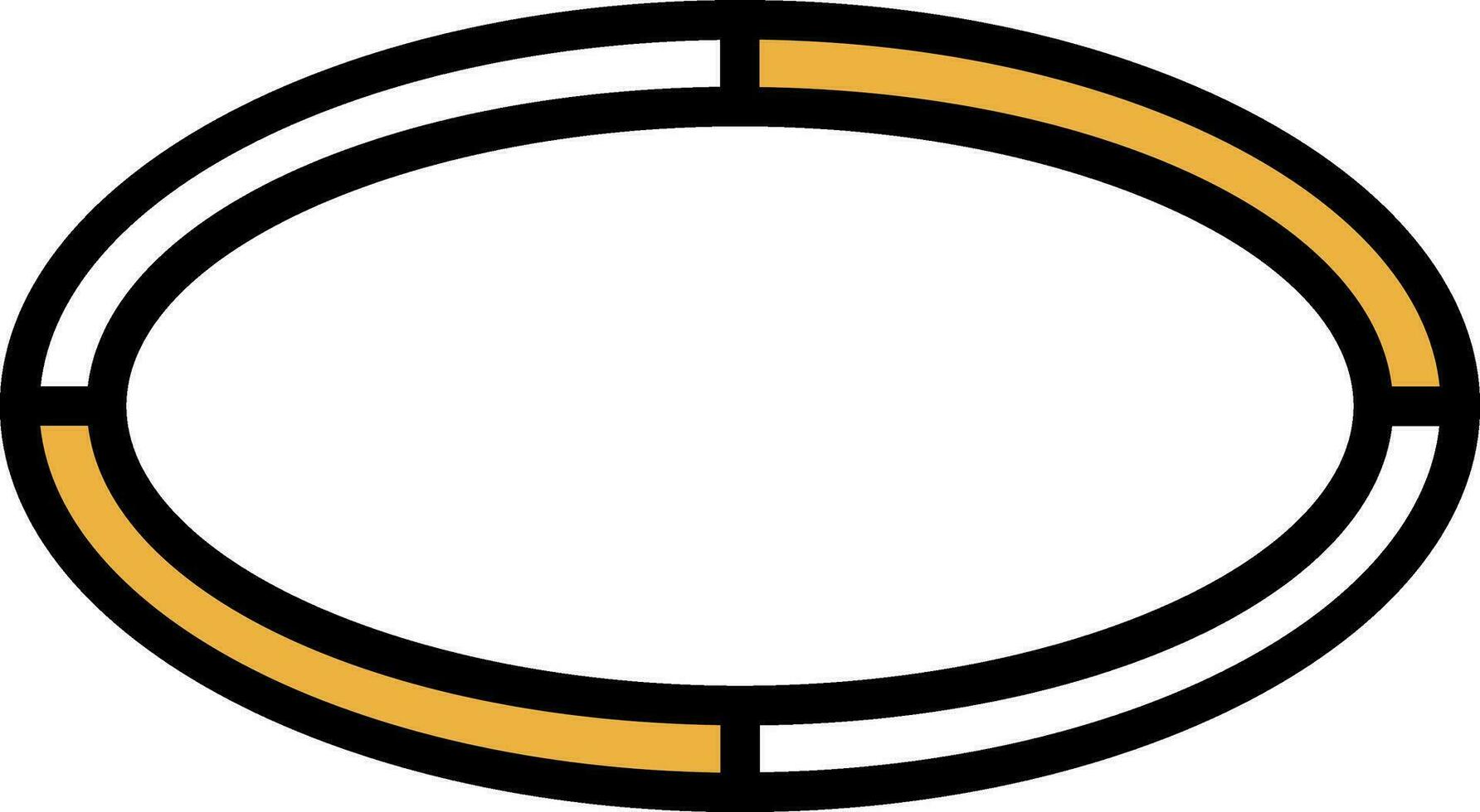Hula hoop Vector Icon Design
