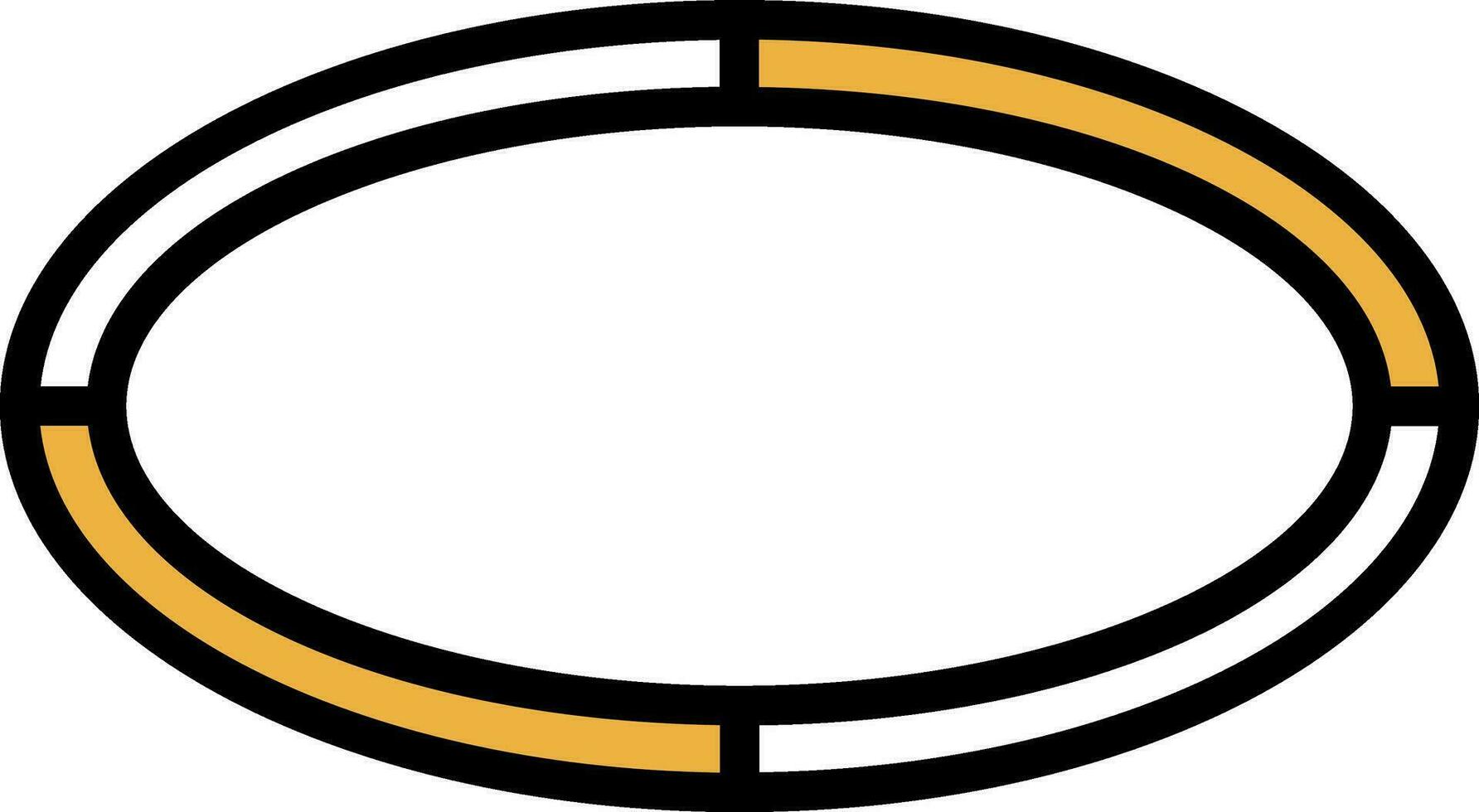 Hula hoop Vector Icon Design