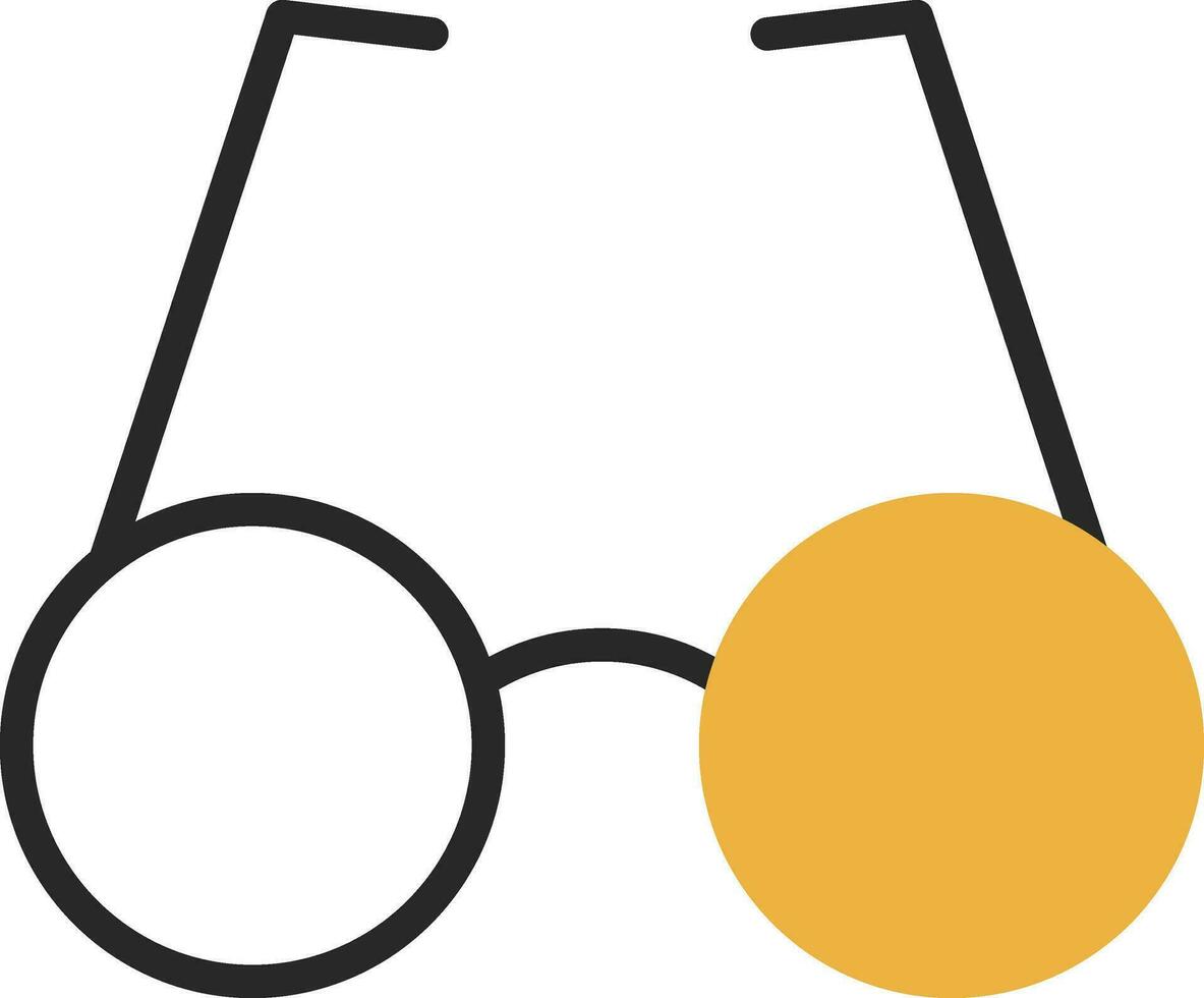 Glasses Vector Icon Design