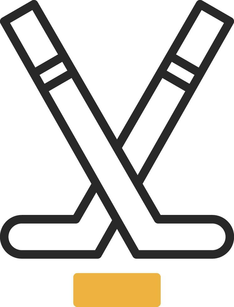 Hockey Vector Icon Design