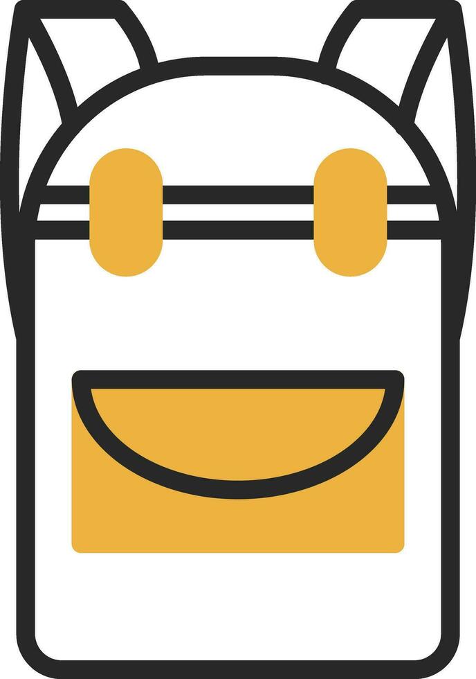 Backpack Vector Icon Design