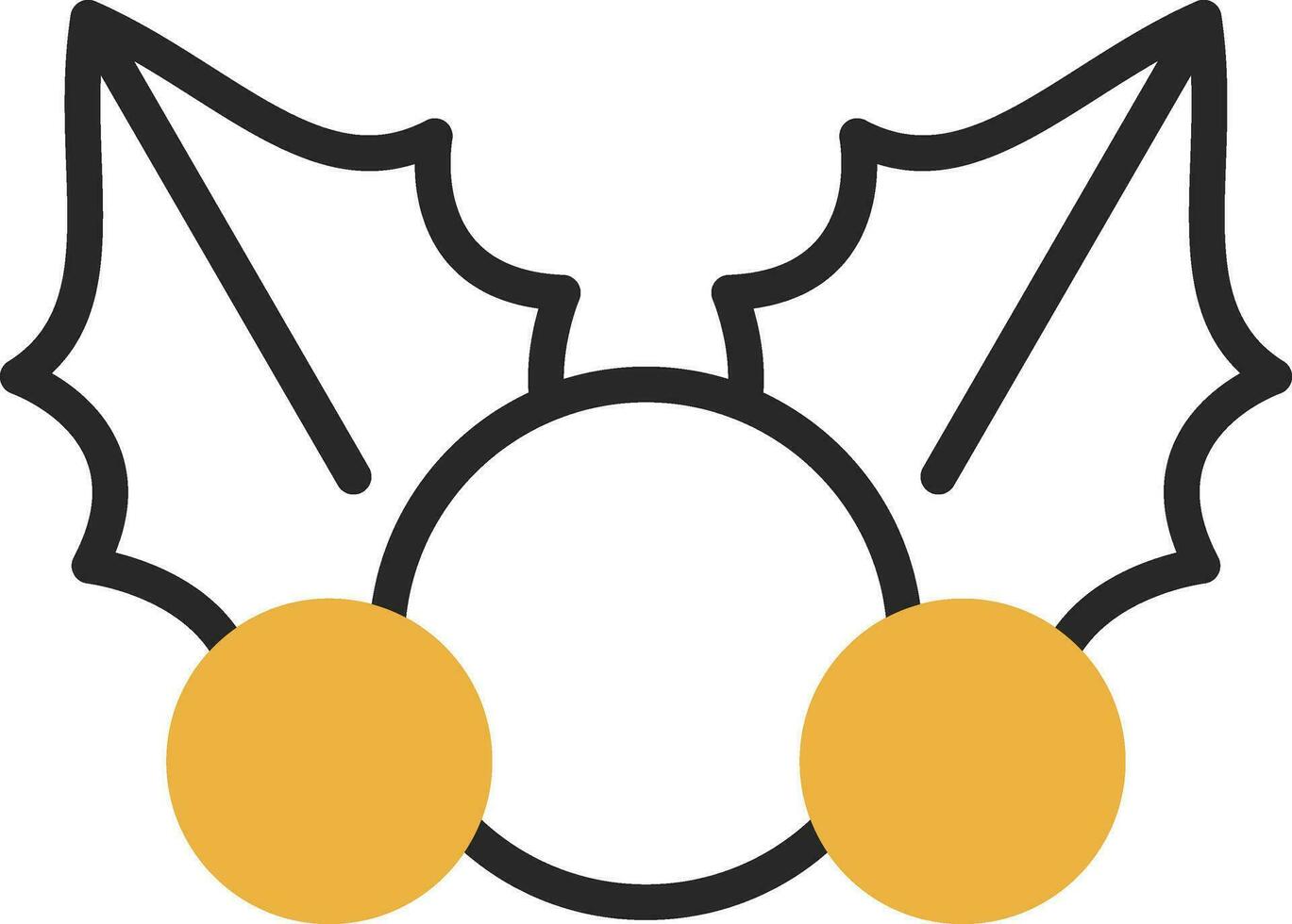 Mistletoe Vector Icon Design