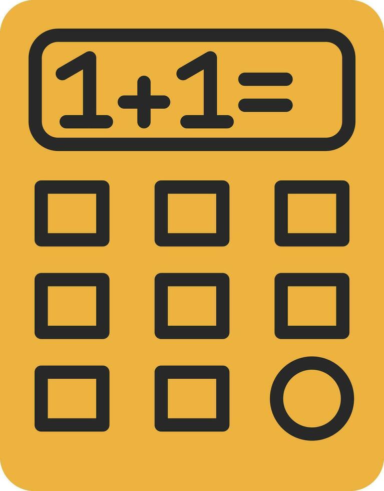 Calculator Vector Icon Design