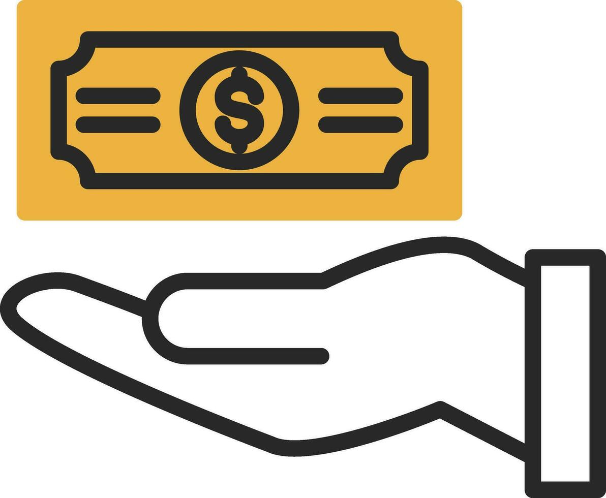 Donation Vector Icon Design