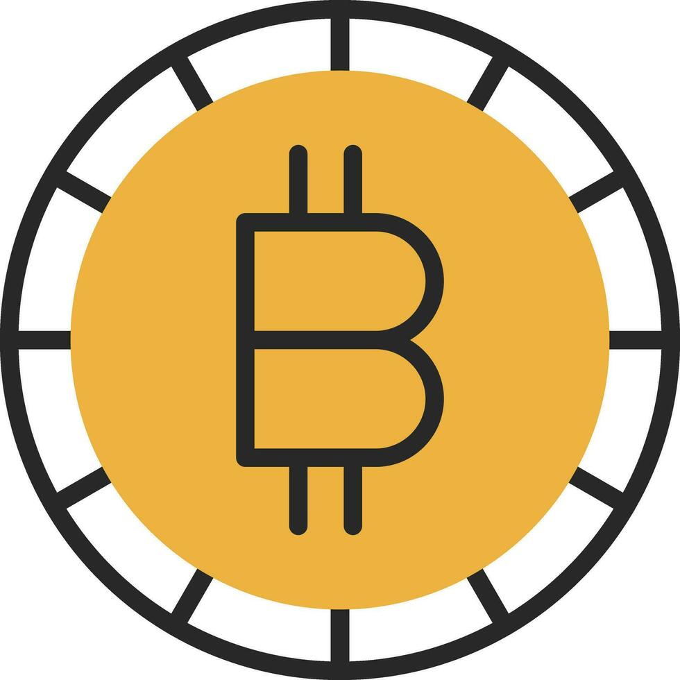 Bitcoin Vector Icon Design