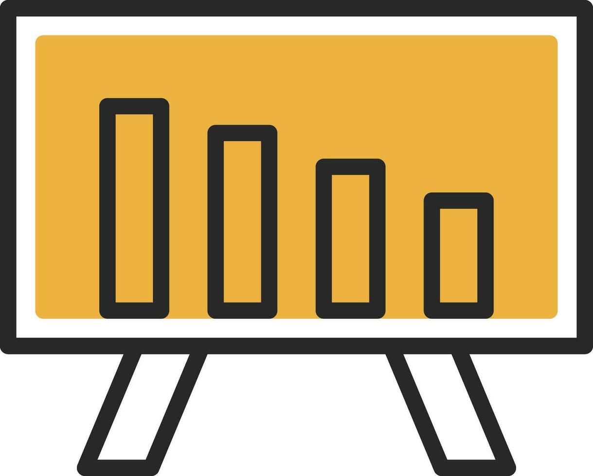 Statistics Vector Icon Design