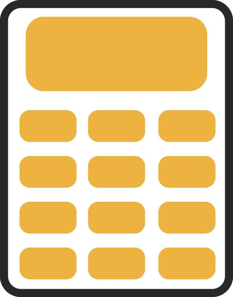 Calculator Vector Icon Design