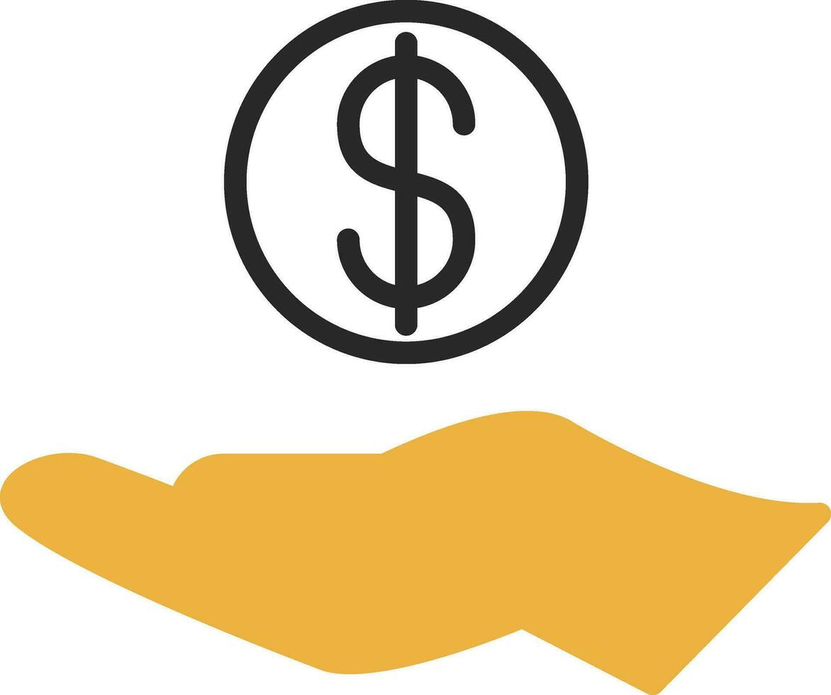 Saving money Vector Icon Design