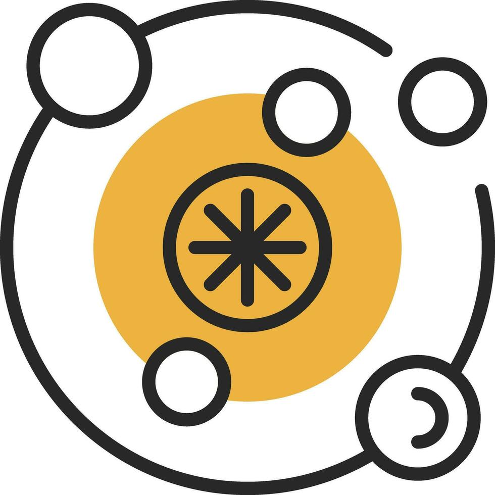 Black hole Vector Icon Design