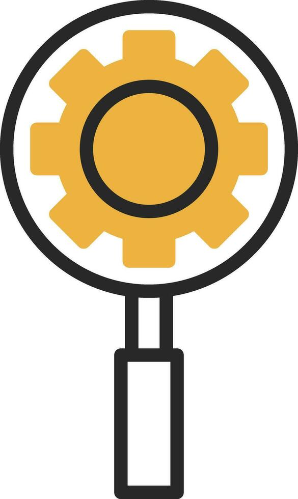Magnifying glass Vector Icon Design