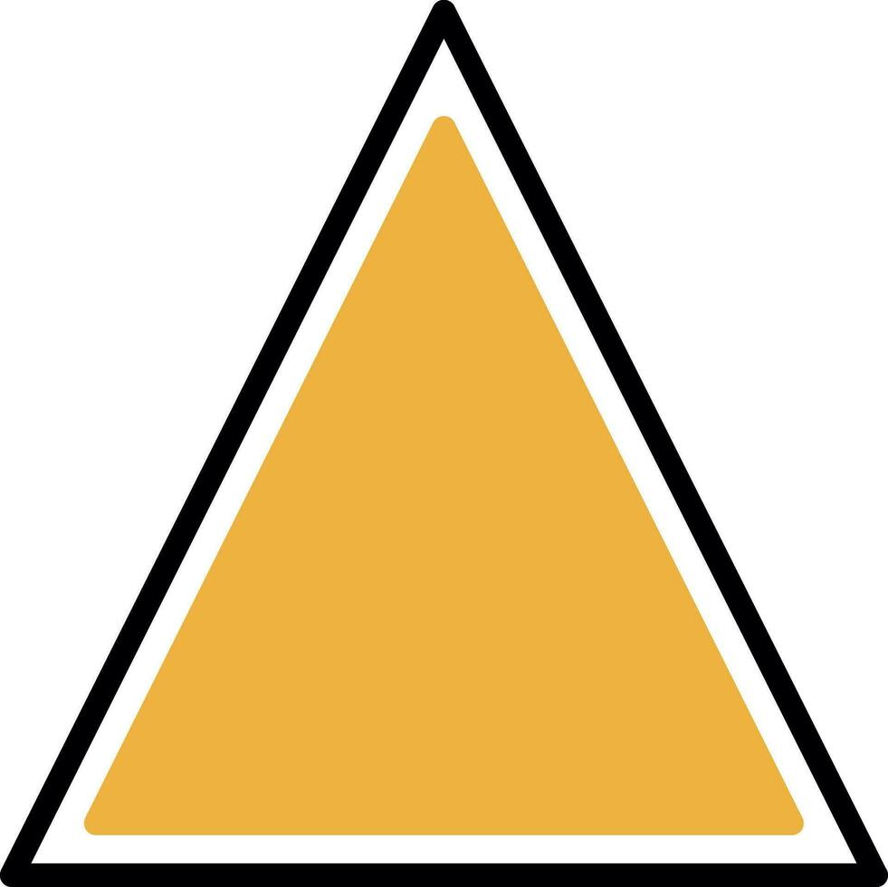 Triangle Vector Icon Design