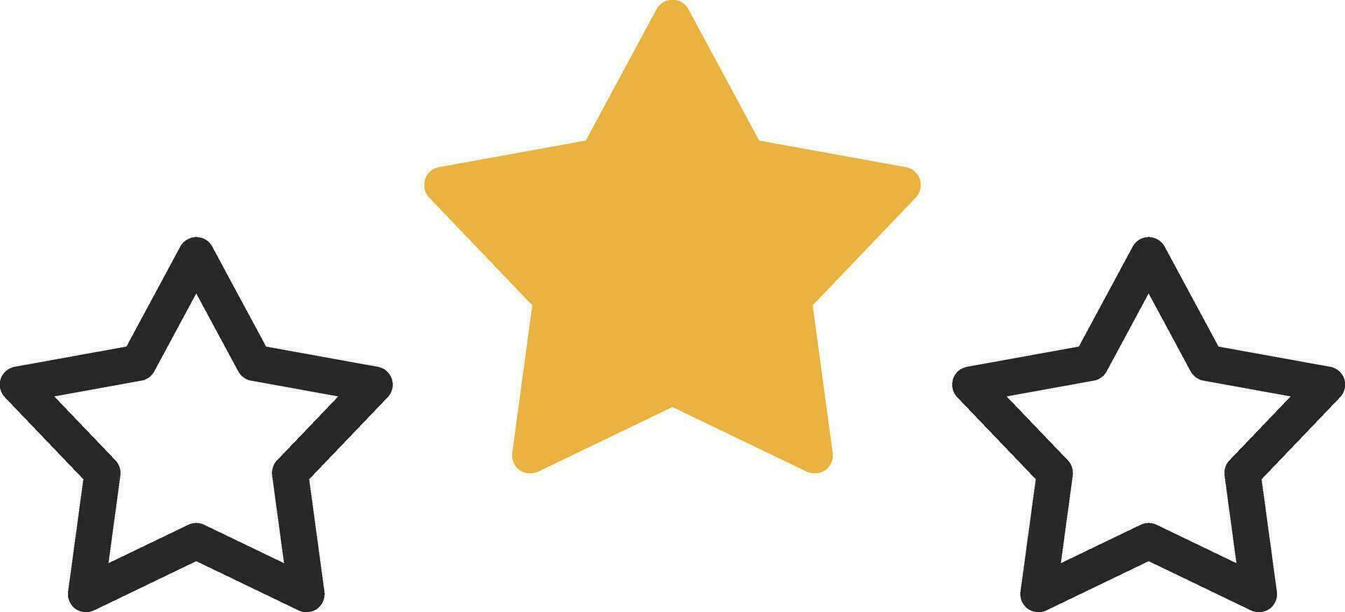 Stars Vector Icon Design
