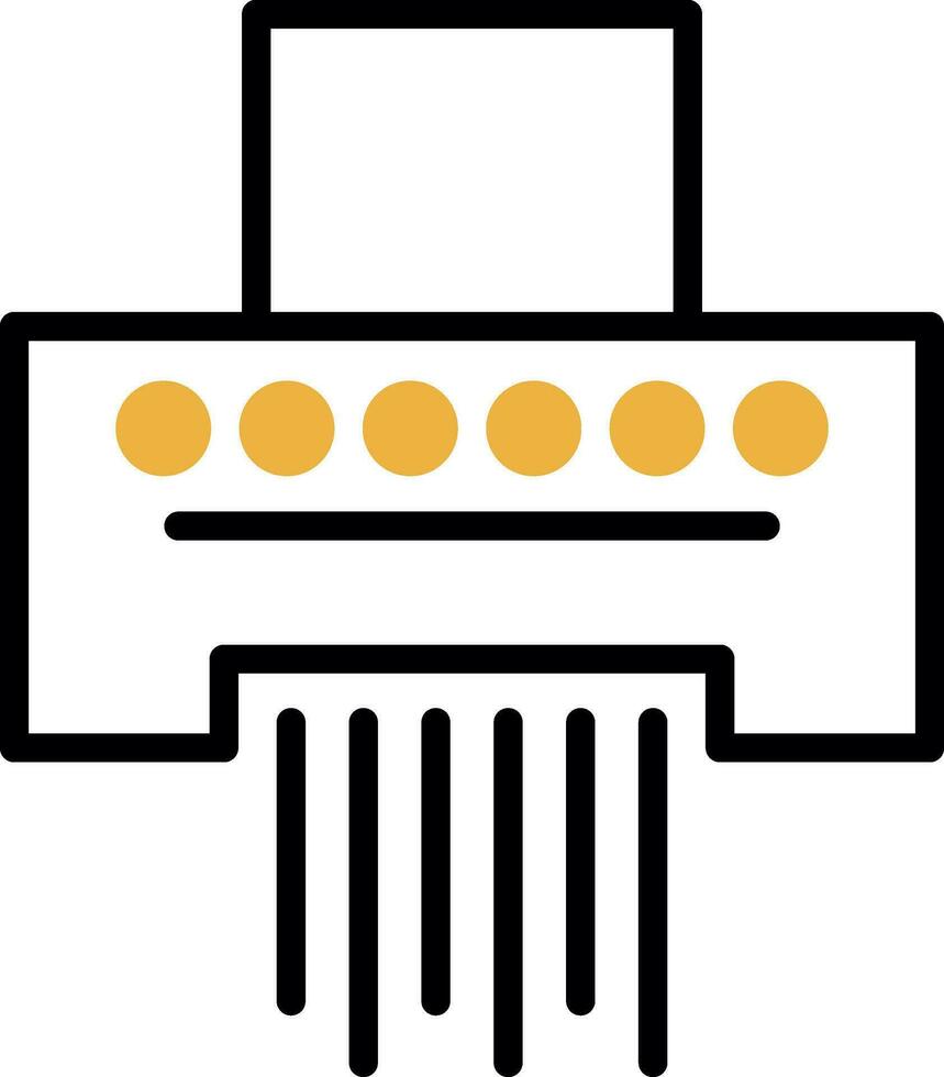 Shredder Vector Icon Design