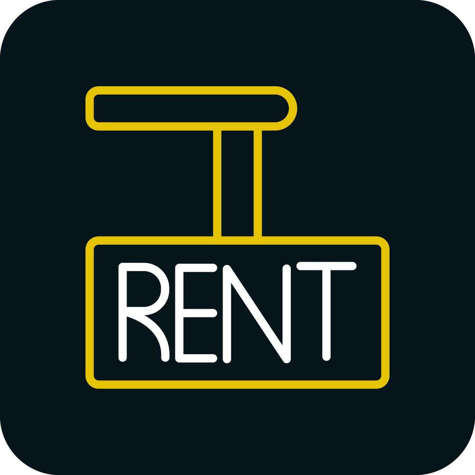 Rent Vector Icon Design