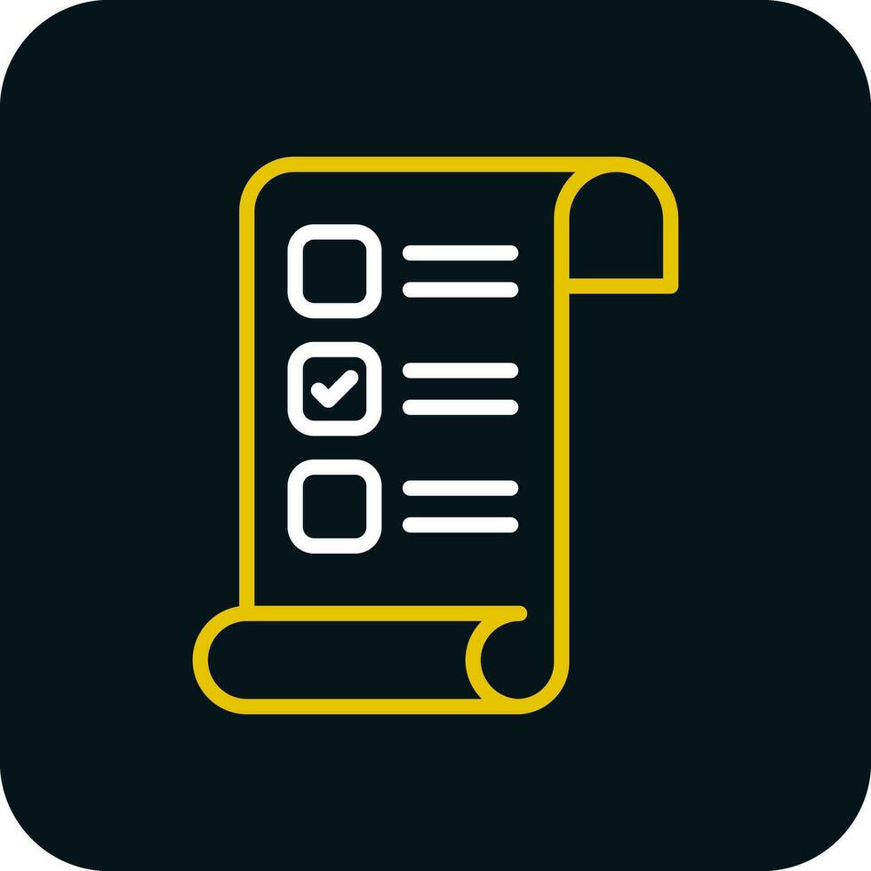 Checklist Vector Icon Design