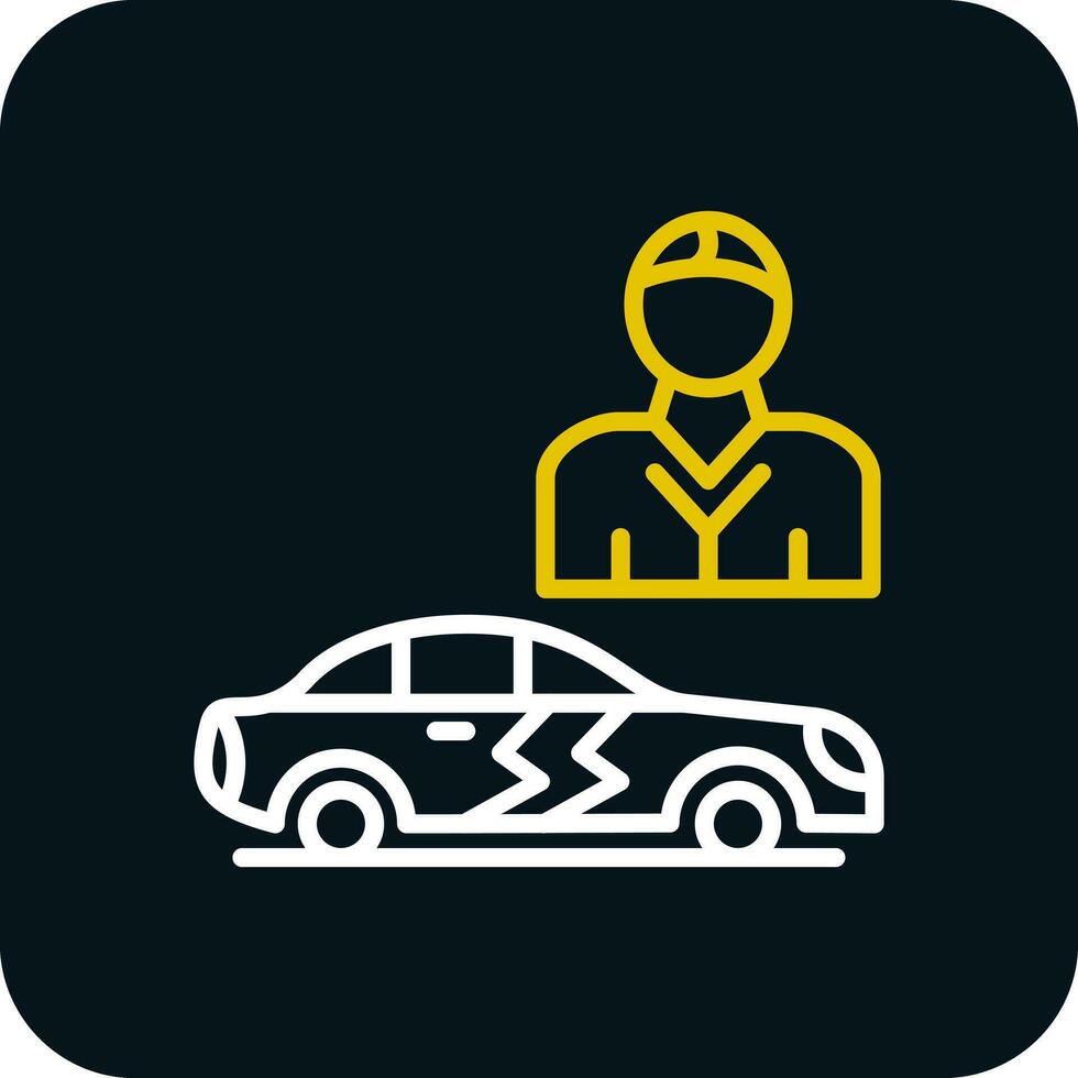 Salesman Vector Icon Design