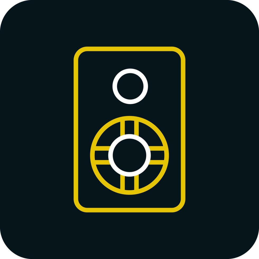 Audio system Vector Icon Design