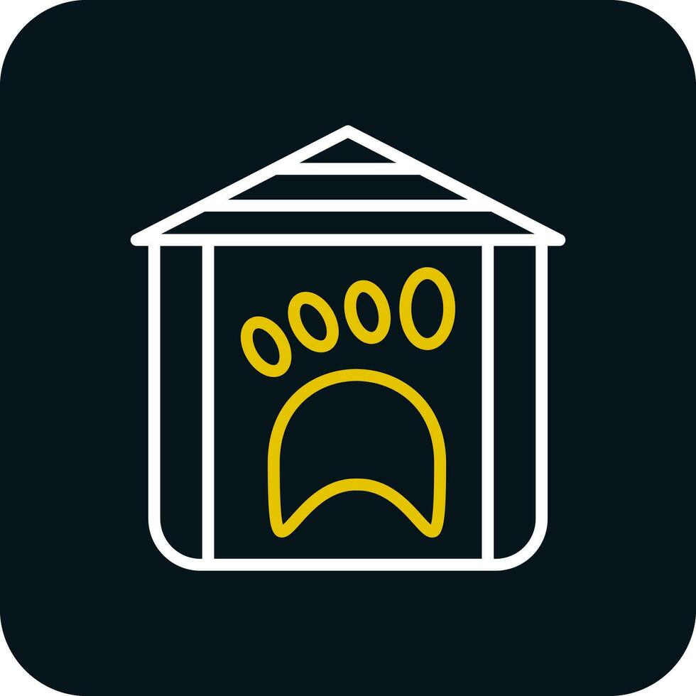 Animal shelter Vector Icon Design