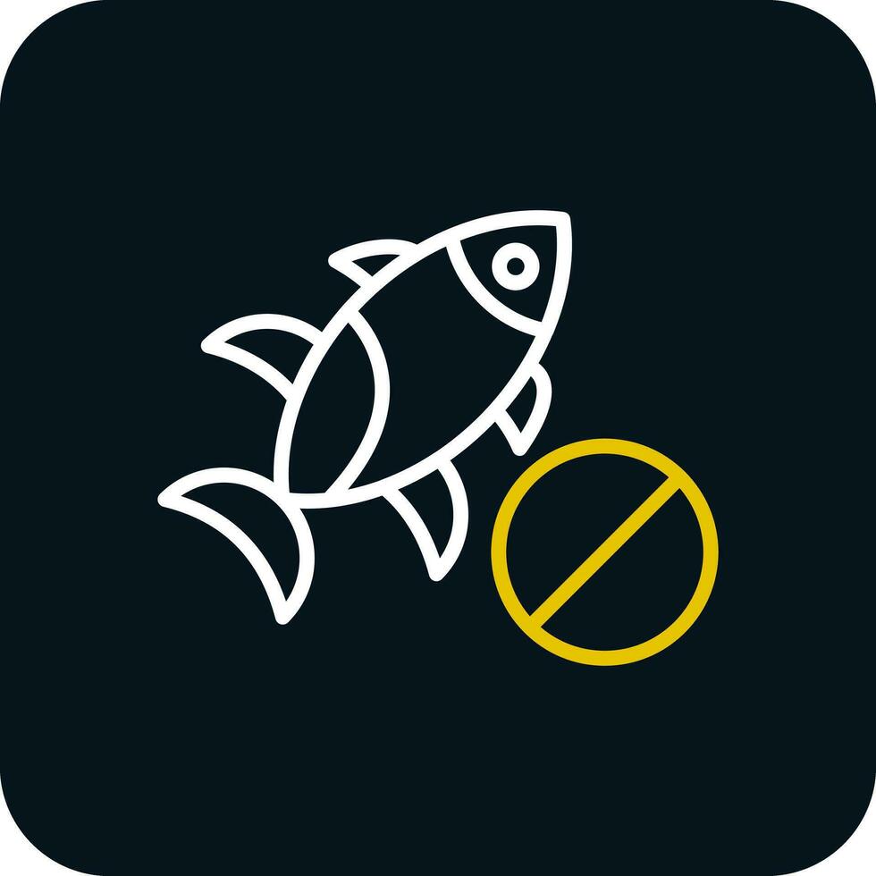 No fishing Vector Icon Design