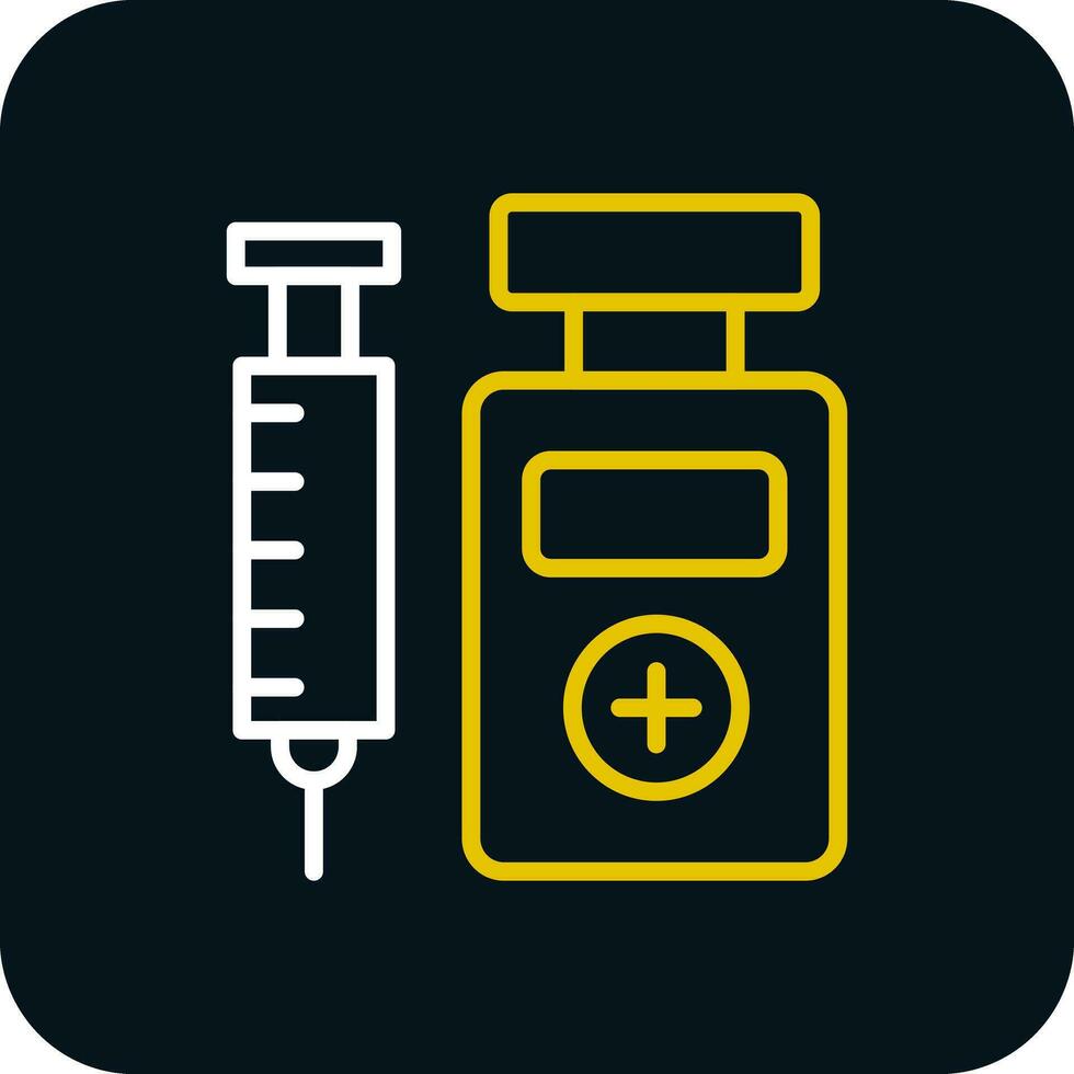 Vaccine Vector Icon Design