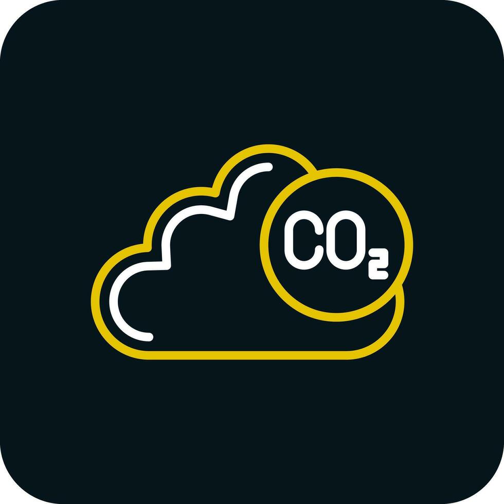 diseño de icono de vector de co2