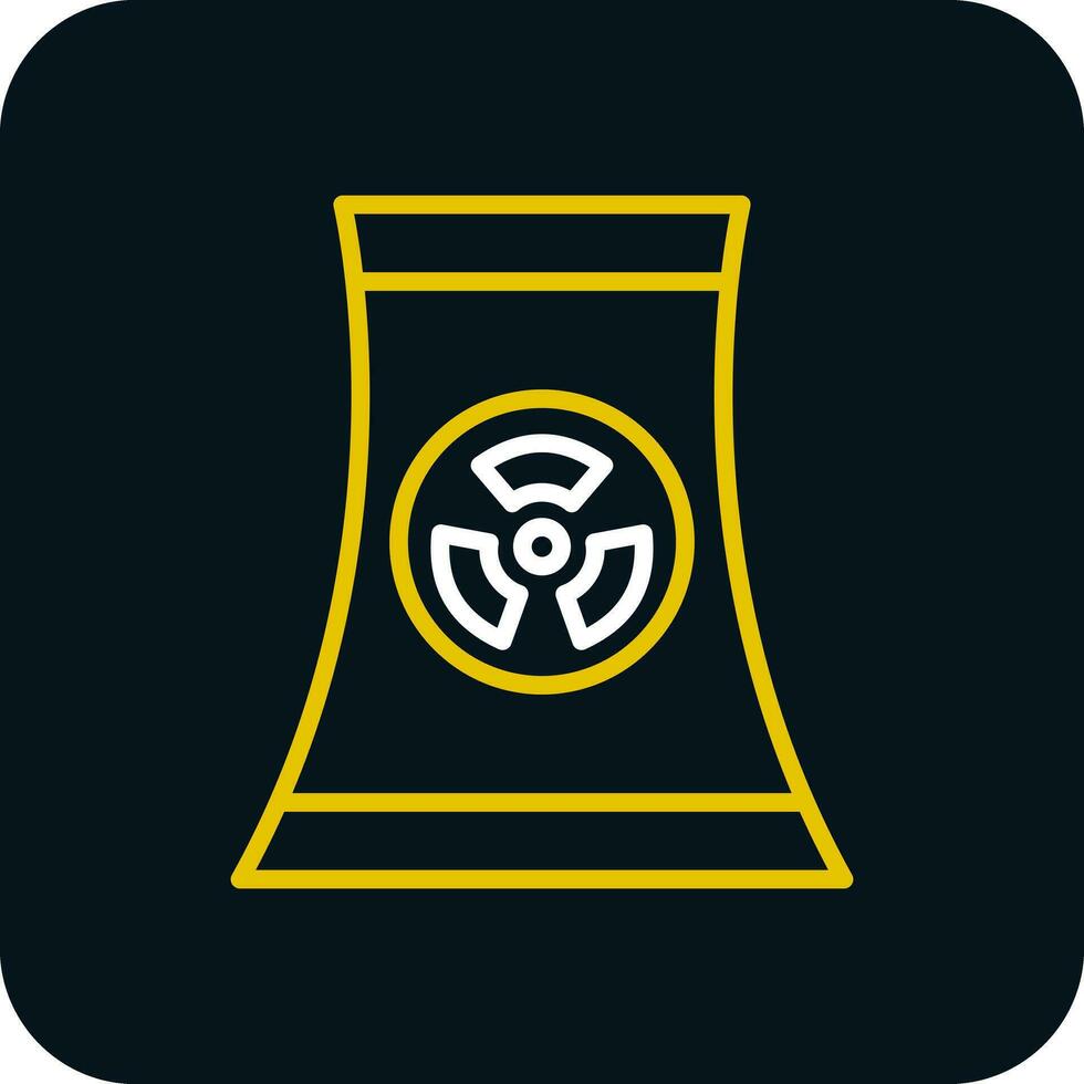 Nuclear Vector Icon Design
