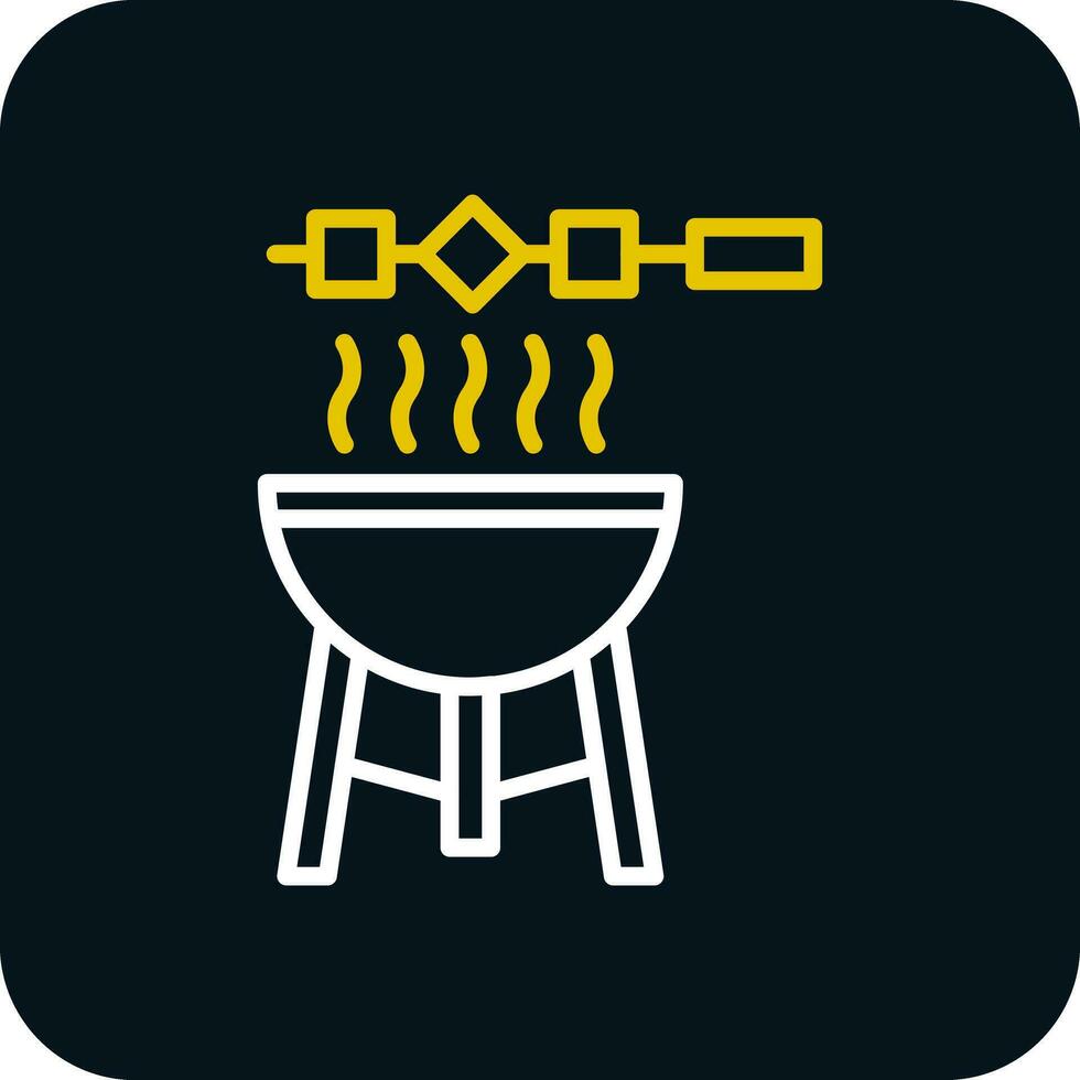 Barbecue Vector Icon Design