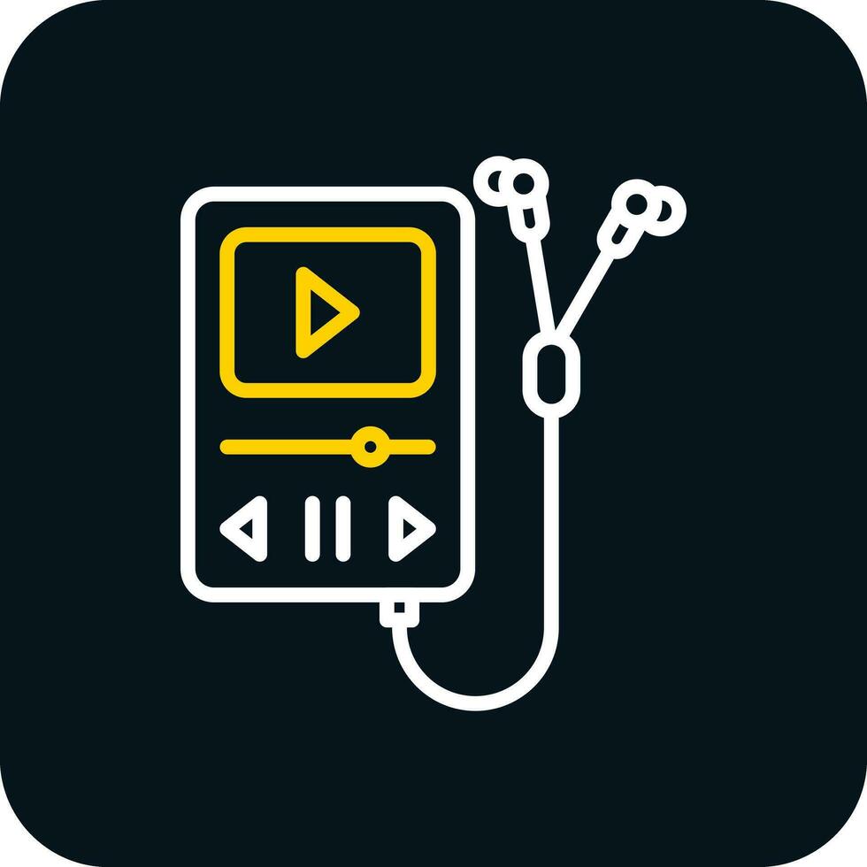 Walkman Vector Icon Design