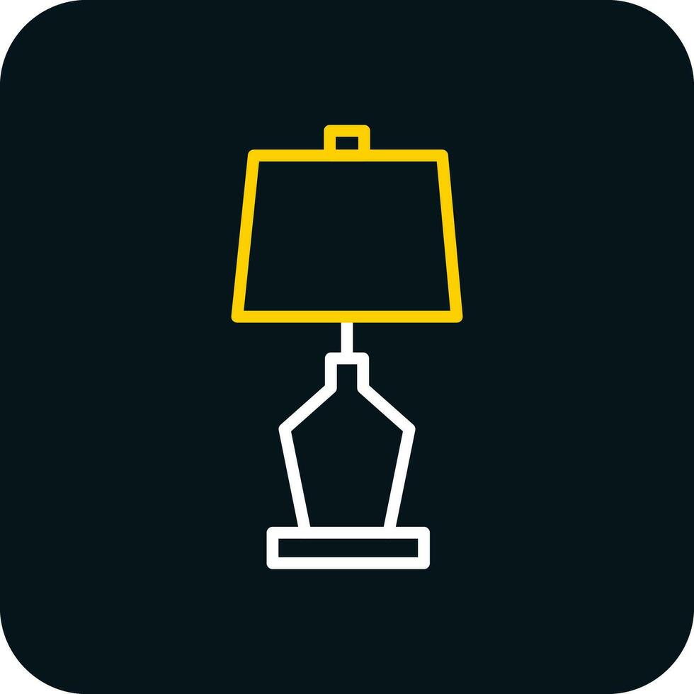 Lamp Vector Icon Design