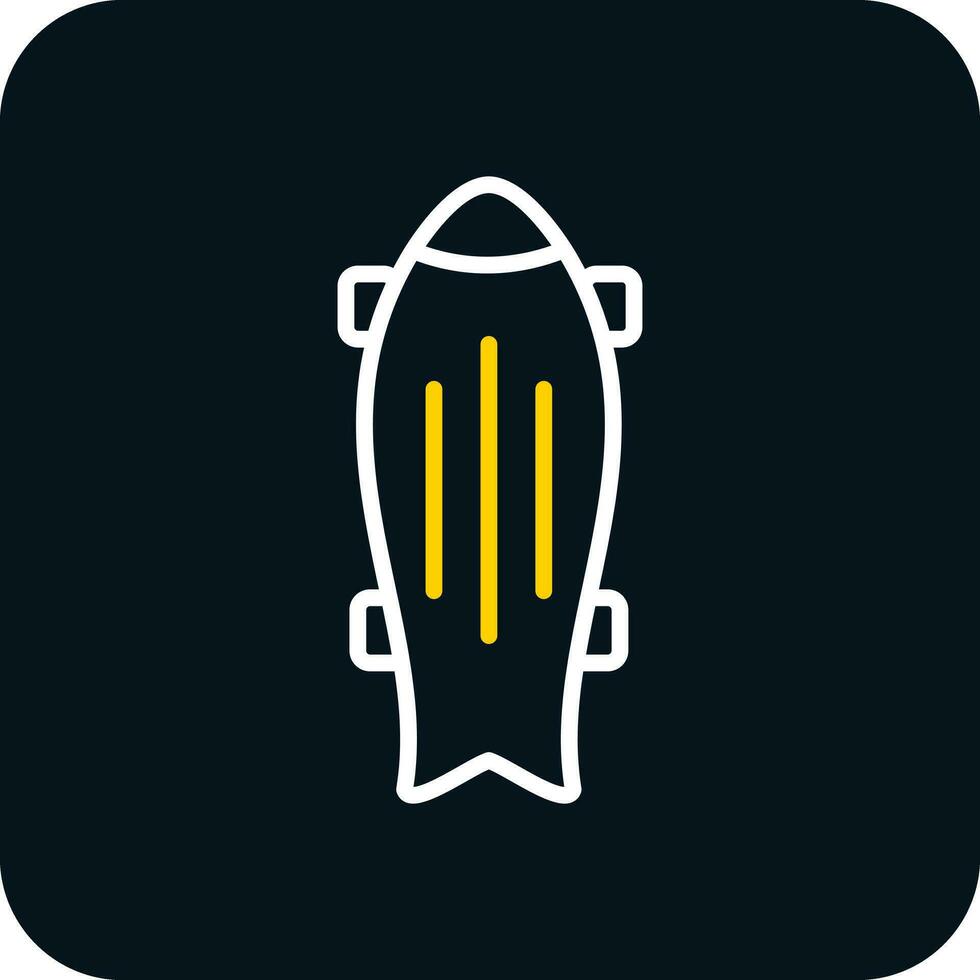 Skateboard Vector Icon Design
