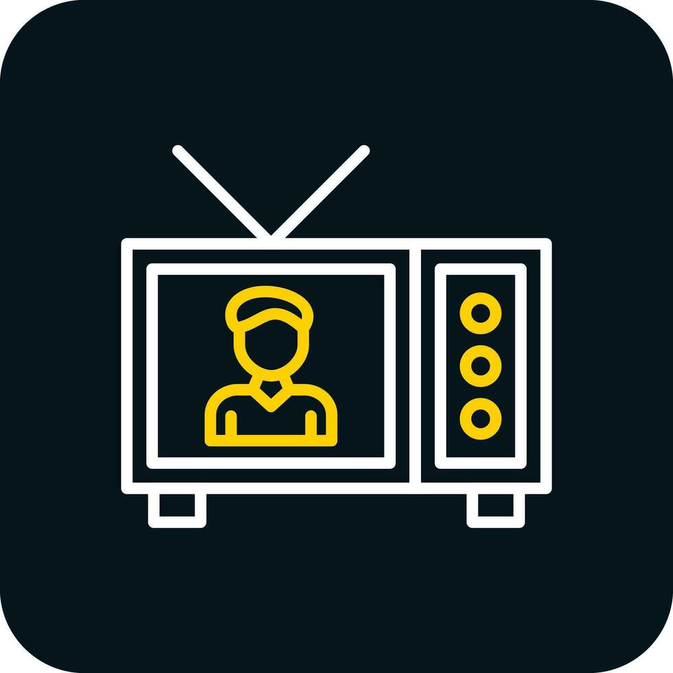 Tv show Vector Icon Design