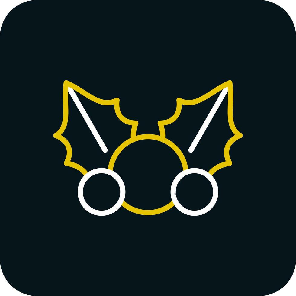 Mistletoe Vector Icon Design
