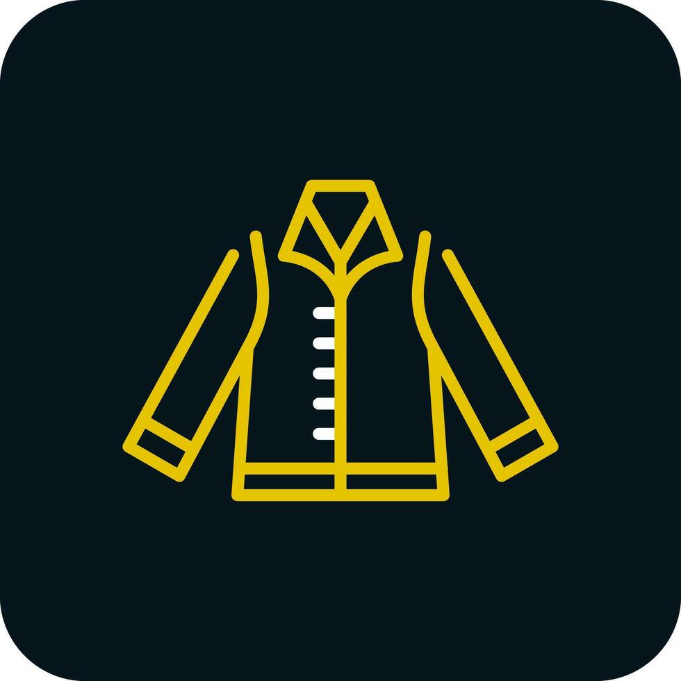 diseño de icono de vector de chaqueta