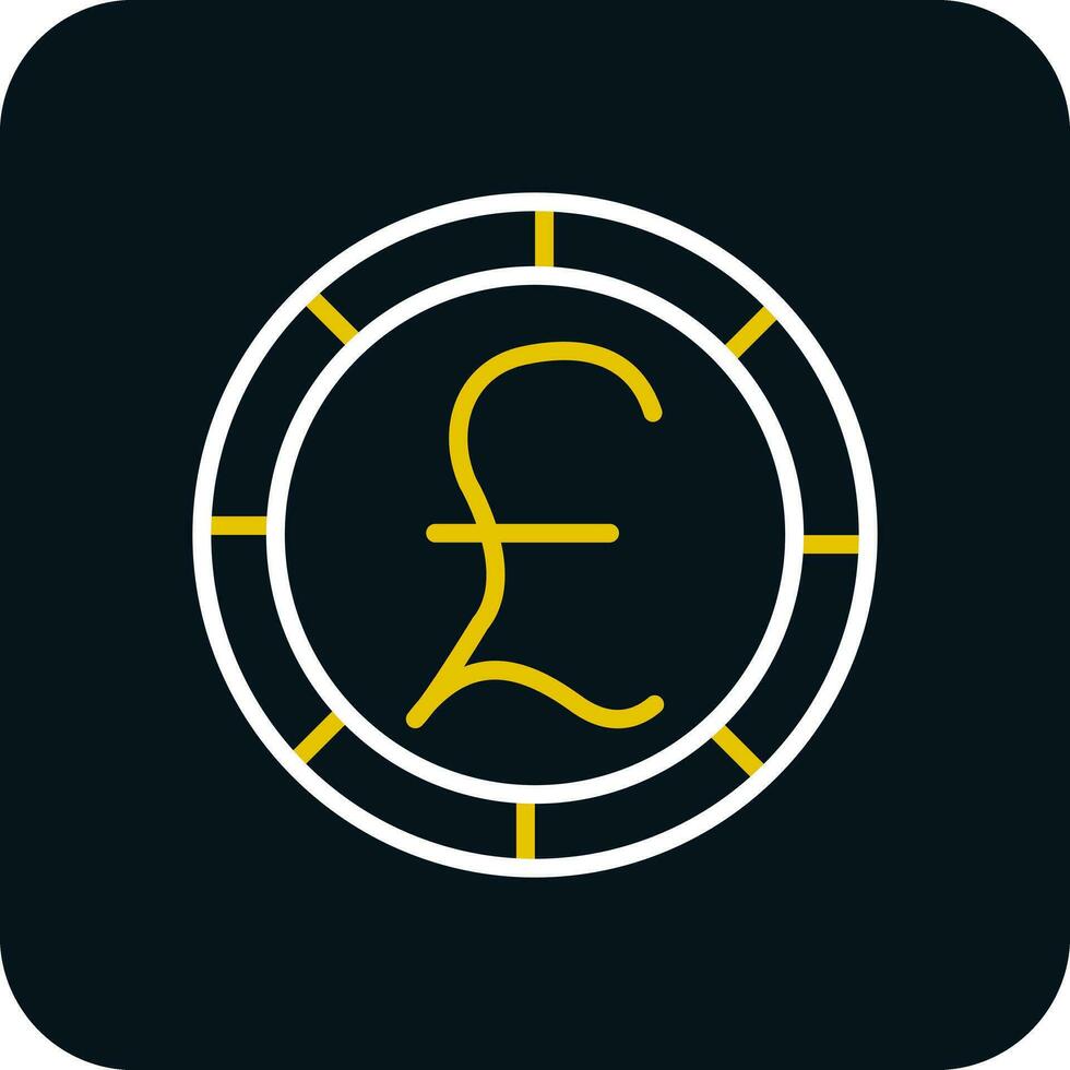 Pound Vector Icon Design