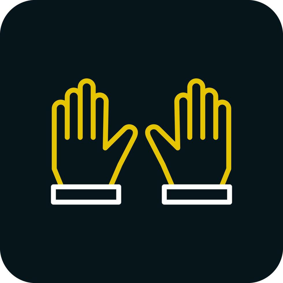 Glove Vector Icon Design