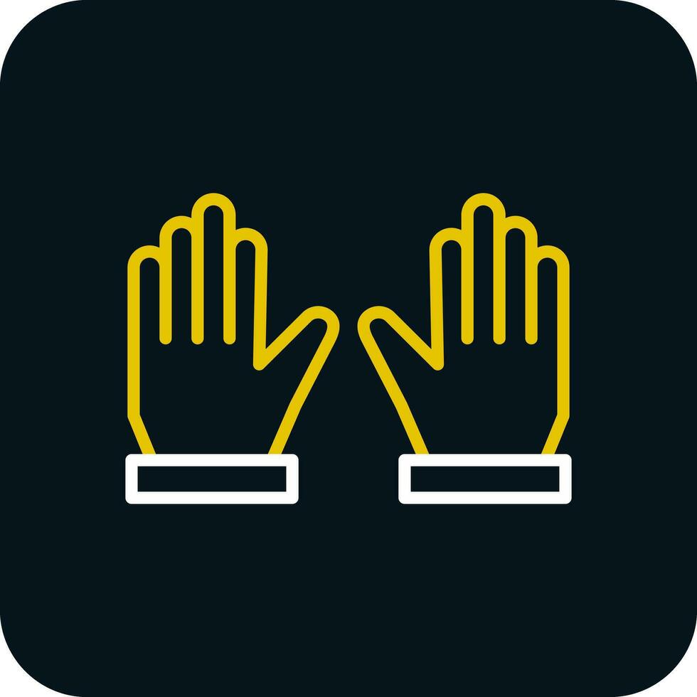 Glove Vector Icon Design