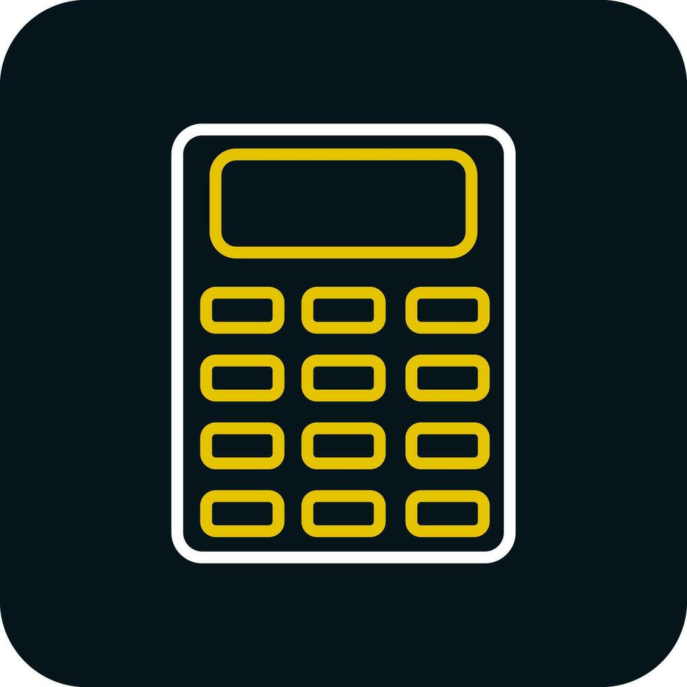 diseño de icono de vector de calculadora