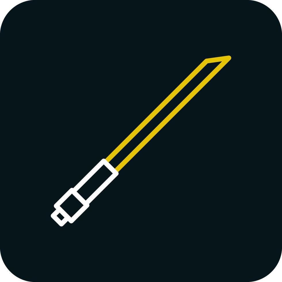 Lightsaber Vector Icon Design