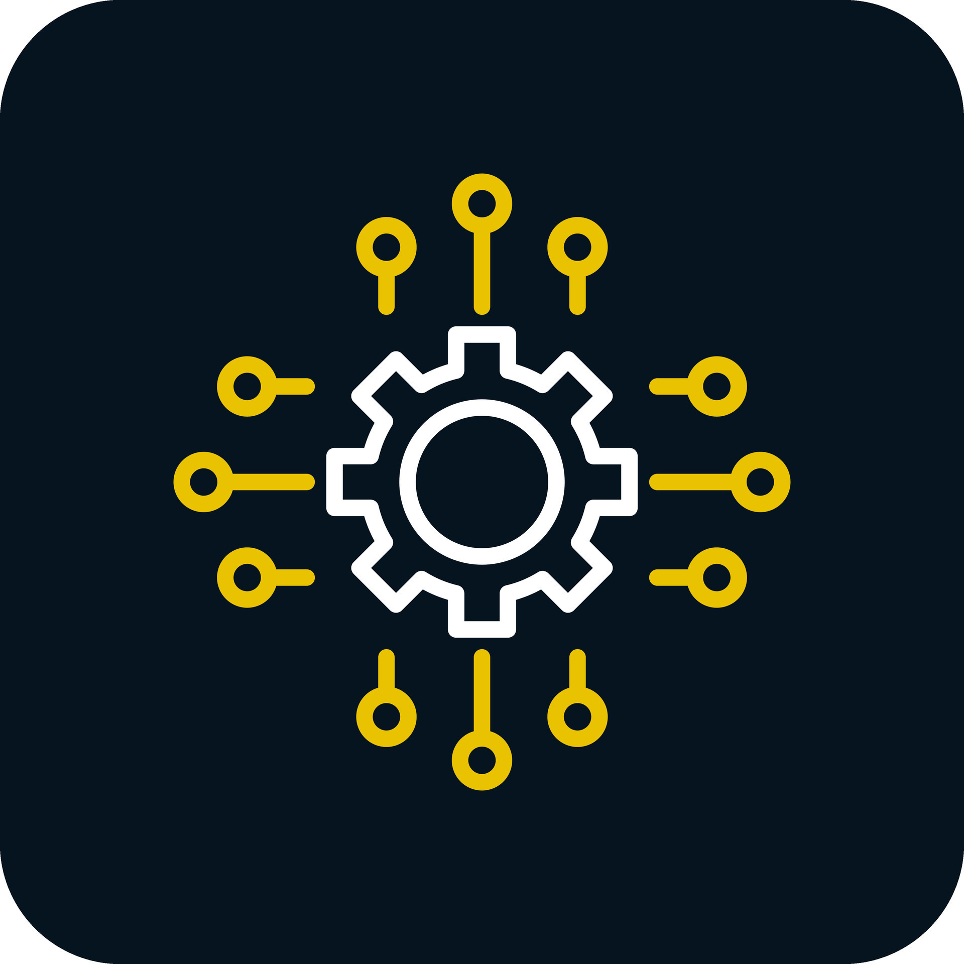 Automation Vector Icon Design 25611665 Vector Art at Vecteezy