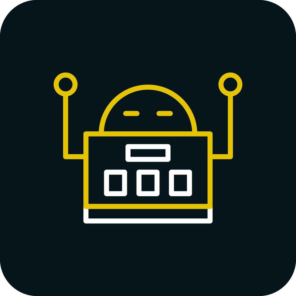 Robot Vector Icon Design