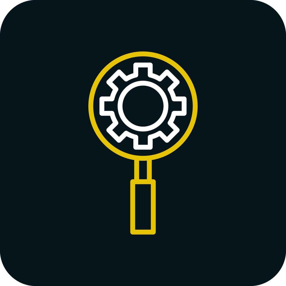 Magnifying glass Vector Icon Design