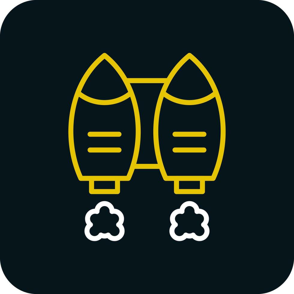 Spacecraft Vector Icon Design