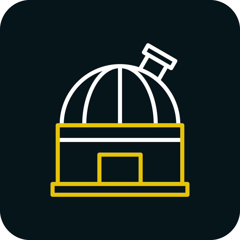 Observatory Vector Icon Design