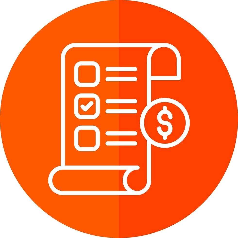 Invoice Vector Icon Design