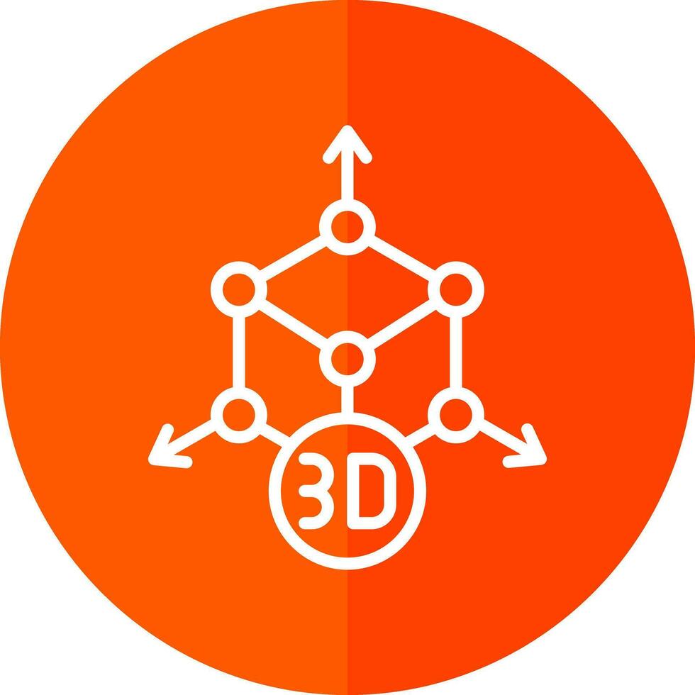 3d modeling Vector Icon Design