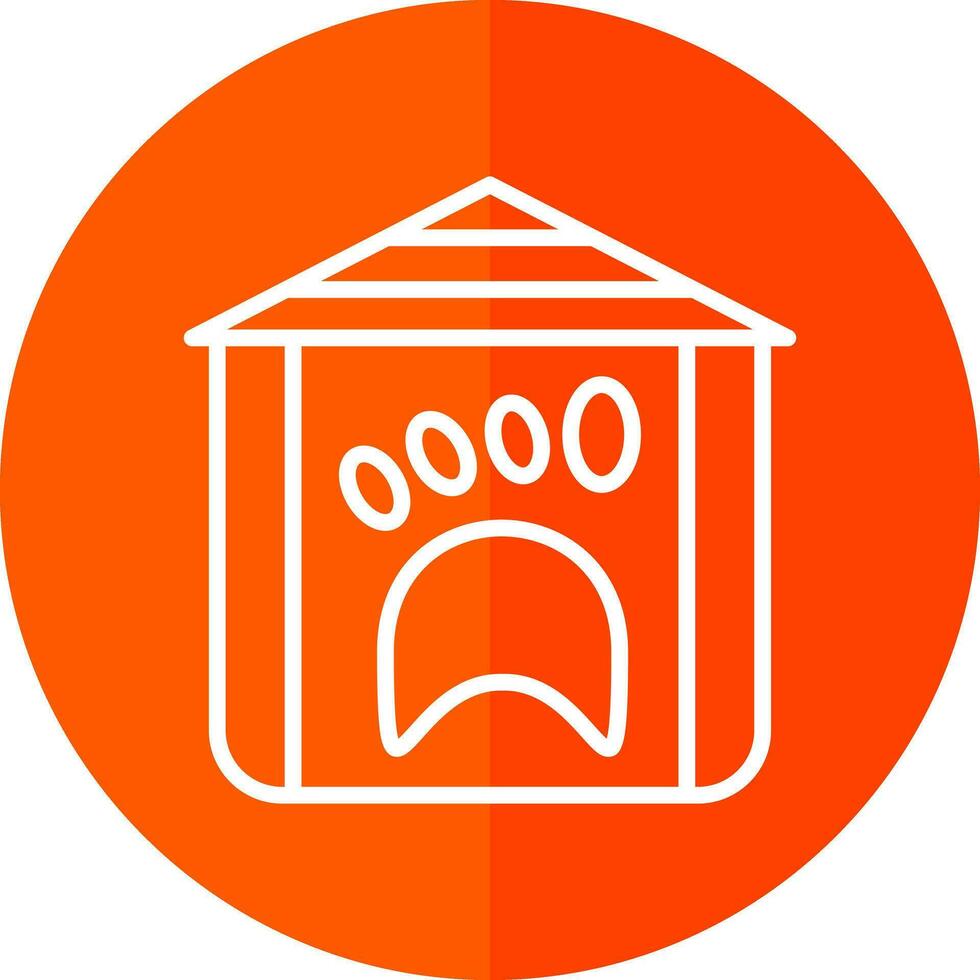 Animal shelter Vector Icon Design