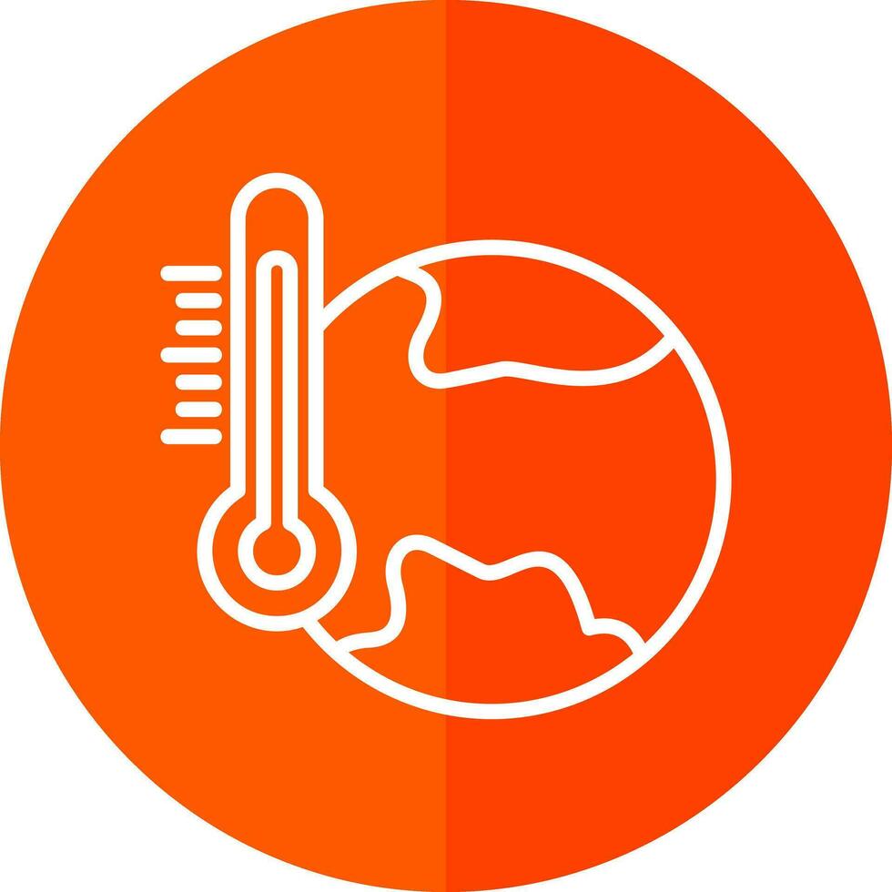 Global warming Vector Icon Design