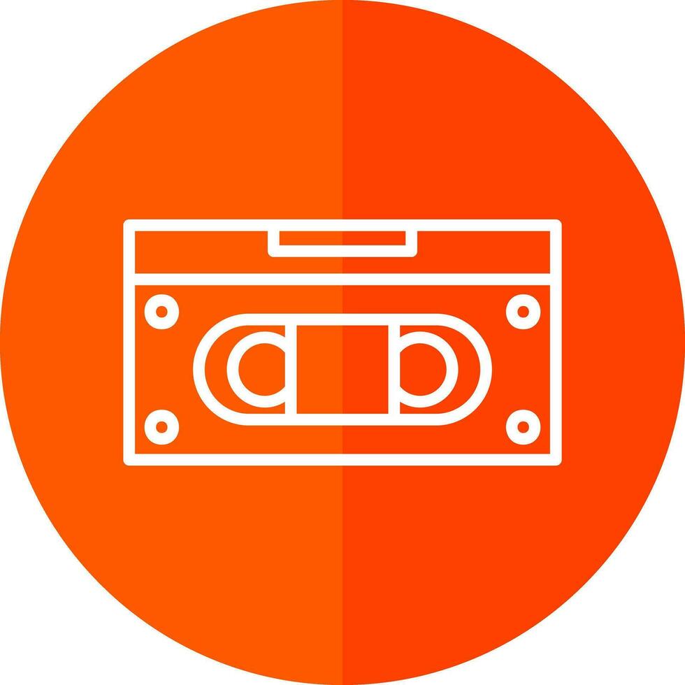 VHS Vector Icon Design