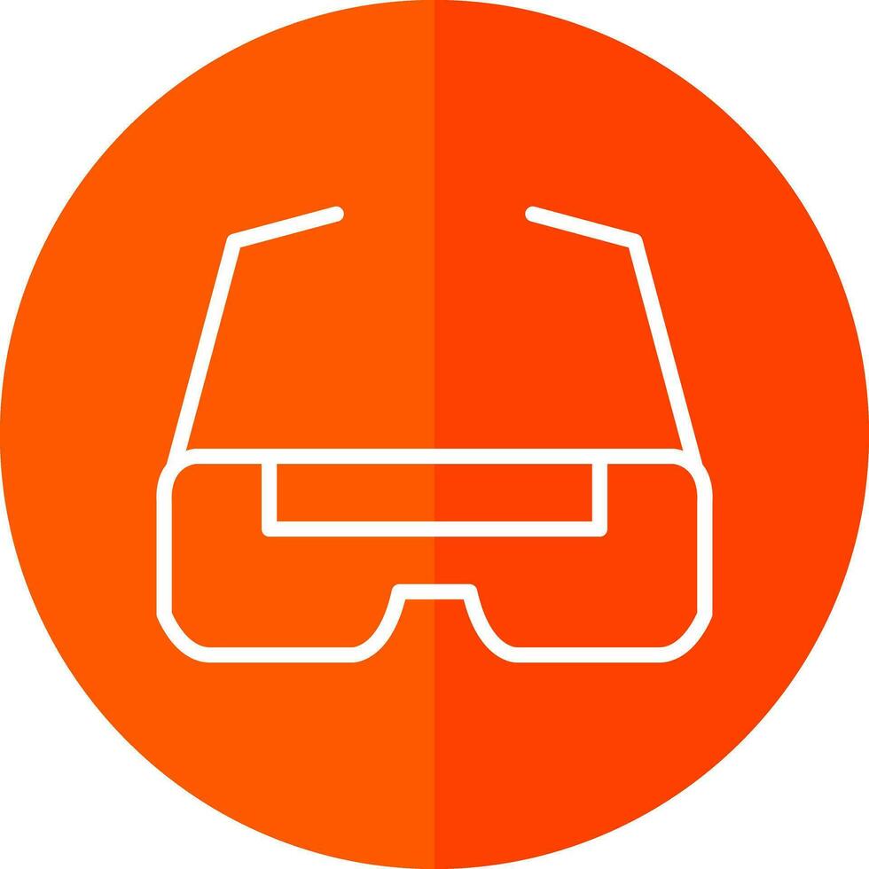 Goggles Vector Icon Design