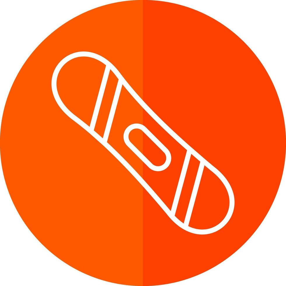 tabla de snowboard vector icono diseño
